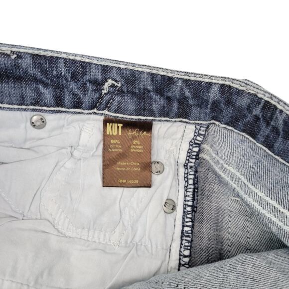 Kut From The Kloth Womens Blue Denim Capri Jeans Size 2 - Picture 8 of 10
